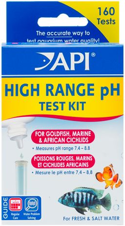 Набор для измерения уровня pH в пресной и морской воде Api High Range pH Test Kit (1 шт)