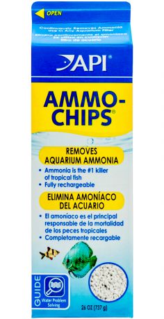 Средство для удаления аммиака из аквариумной воды Api Ammo-Chips 737 гр (1 шт)