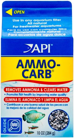 Средство для удаления аммиака и органических веществ из аквариумной воды Api Ammo-Carb 284 гр (1 шт)