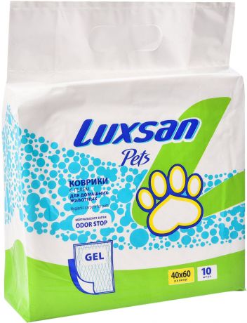 Пеленки впитывающие для собак Luxsan Premium Gel 40 х 60 см 10 шт (1 шт)