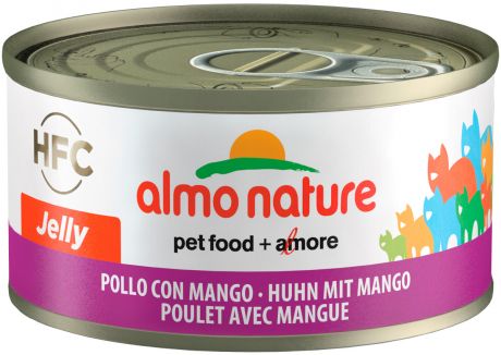 Almo Nature Cat Legend Hfc для взрослых кошек с курицей и манго 70 гр (70 гр х 24 шт)