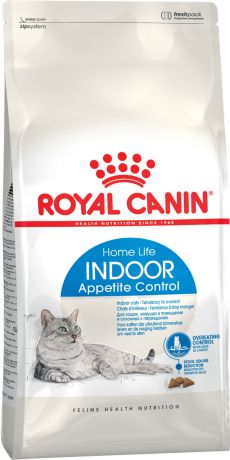 Royal Canin Indoor Appetite Control диетический для взрослых кошек живущих дома (0,4 кг)