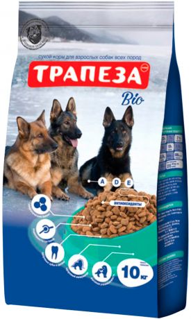 трапеза био для взрослых собак всех пород (10 + 10 кг)