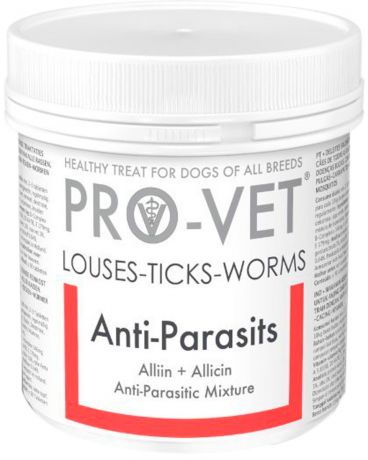 Лакомство Pro-vet Pastils Anti-parasits витаминизированное для собак против паразитов 135 гр (1 шт)