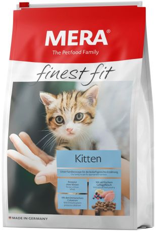 Mera Finest Fit Kitten для котят с птицей и молозивом (10 кг)