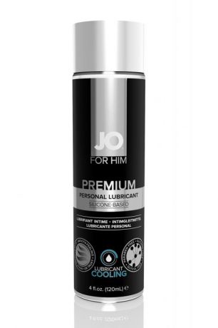 Мужской силиконовый лубрикант JO for Men Premium охлаждающий – 120 мл