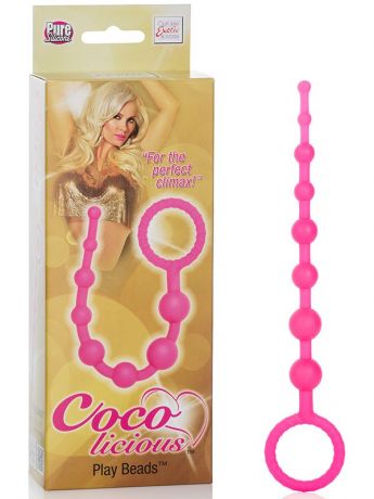 Анальная елочка Coco Licious Play Beads – розовый