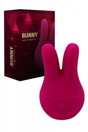 Оригинальный клиторальный вибростимулятор Bunny – розовый