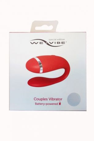 Вибромассажер для пар We-Vibe Special Edition Battery Powered - красный
