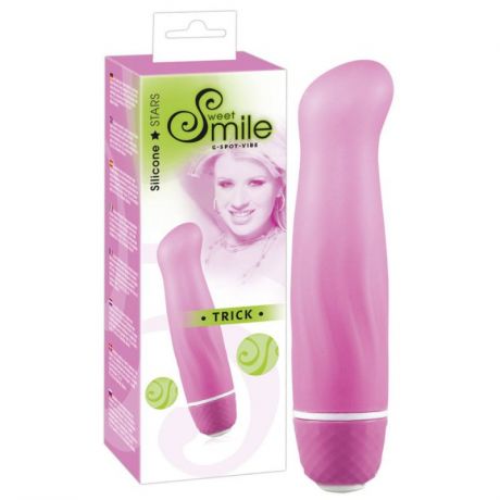 Мини вибратор для точки G Smile Trick - розовый