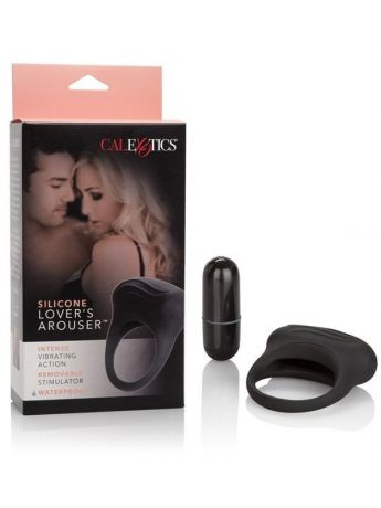 Эрекционное кольцо с вибрацией Silicone Lover