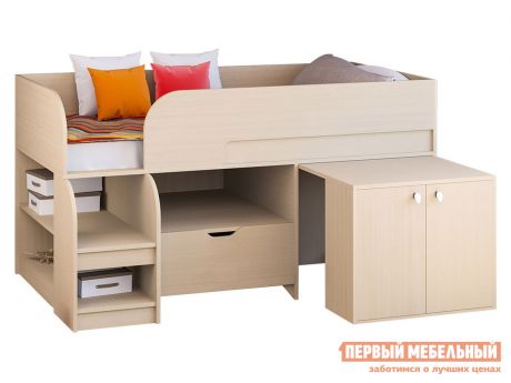 Детская кровать-чердак невысокая РВ Мебель ASTRA9-V9