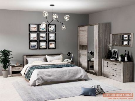 Спальный гарнитур Первый Мебельный Комплект мебели для спальни Денвер С2