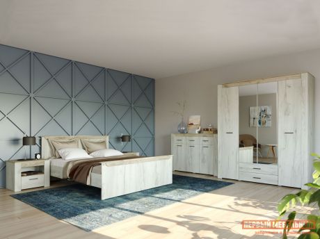 Спальный гарнитур НК-Мебель Комплект мебели для спальни Прага К1