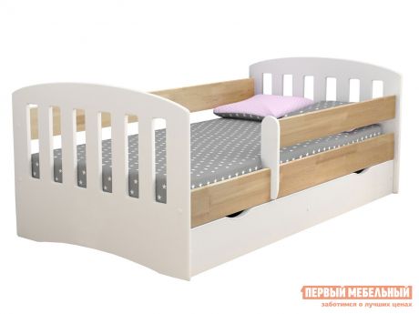 Подростковая кровать Новый Меридиан Кровать подростковая с бортиком "Классика-Микс" КМ-80
