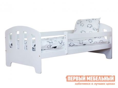 Подростковая кровать Новый Меридиан Кровать подростковая с бортиком "Пух" П-80