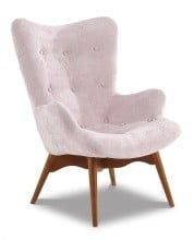 Кресло Contour, розовый/коричневый