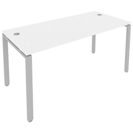 Письменный стол Рива Б.СП, 160х72 см, цвет: серый/белый
