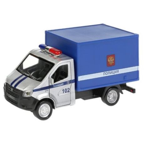 Фургон ТЕХНОПАРК Газель Next Полиция (NEXTKUNG-15SL-POL) 15 см серый/синий