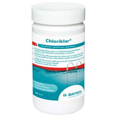 Таблетки для бассейна Bayrol Chloriklar 1 кг