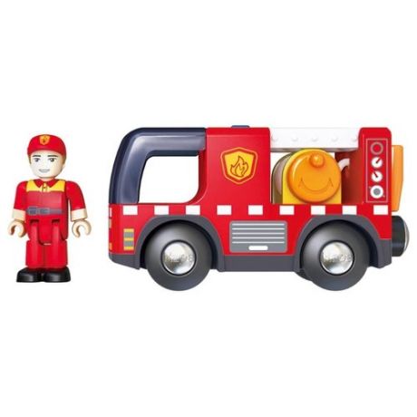 Игровой набор Hape Пожарная машина с сиреной E3737