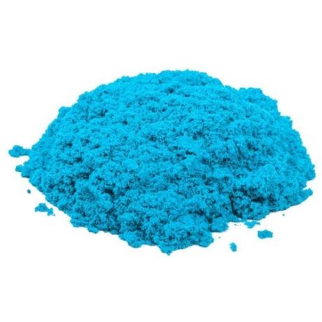Кинетический песок Космический песок тянущийся, синий, 0.5 кг, пластиковый контейнер