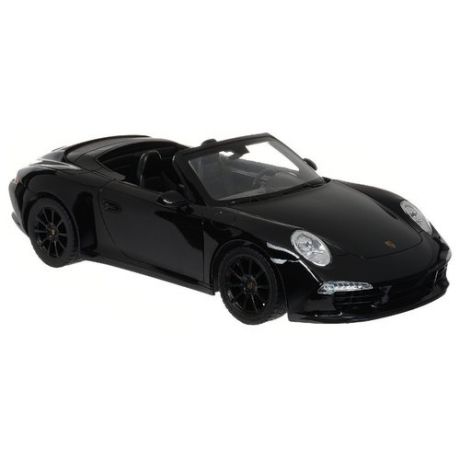 Легковой автомобиль Rastar Porsche 911 Carrera S (47700) 1:12 34 см черный