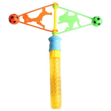 Мыльные пузыри Florento "Удар по мячу" 552-151 желтый/голубой/оранжевый/зеленый