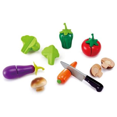 Набор продуктов Hape Garden vegetables E3161 разноцветный