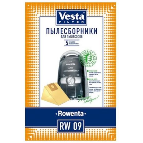 Vesta filter Бумажные пылесборники RW 09 5 шт.