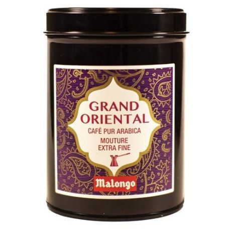 Кофе молотый Malongo Grand Oriental для турки, 125 г