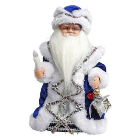 Фигурка Новогодняя Сказка Дед мороз 30 см (972609) синий