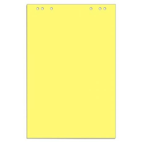 Бумага для флипчарта Attache Selection 659381/659382 желтая пастель