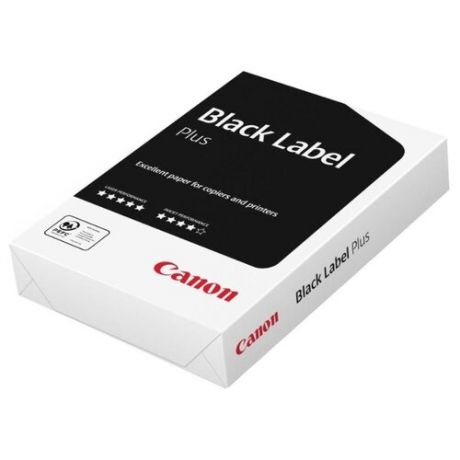 Бумага Canon A4 Black Label Plus 80 г/м² 500 лист. белый