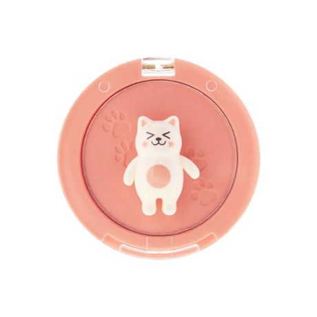 TONY MOLY Румяна Bling Cat Powder Cheek 01 cotton coral