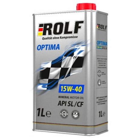 Моторное масло ROLF Optima 15W-40 SL/CF 1 л