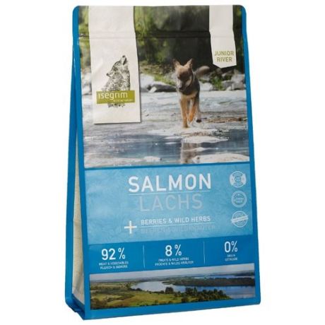 Корм для собак Isegrim (3 кг) Сухой корм Junior Salmon