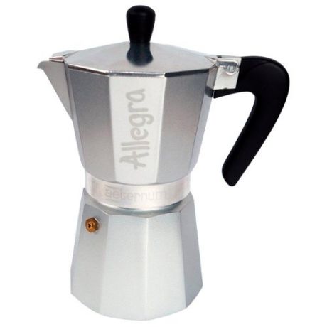 Кофеварка Bialetti Aeternum Allegra (6 чашек) серебристый