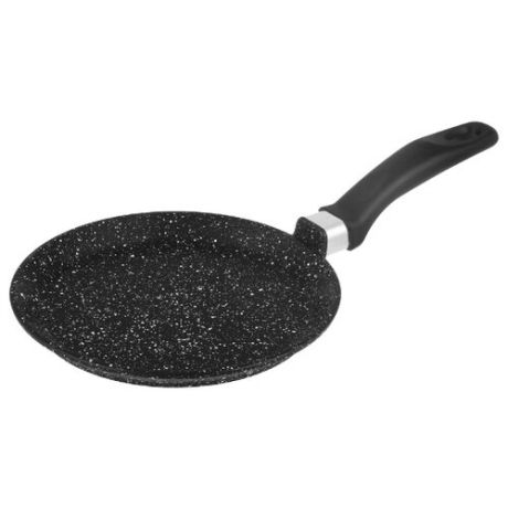 Сковорода блинная VICTORIA Гранит G0224 24 см, черный