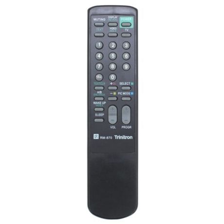 Пульт ДУ Huayu RM-870 для телевизоров Sony KV-2585T/KV-1484MT/KV-1984MT/KV-T25MN11/KV-T29CF1/KV-G14P1 черный