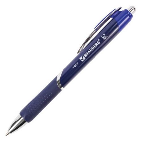 BRAUBERG Ручка шариковая Dash, 0.7 мм (142417), синий цвет чернил
