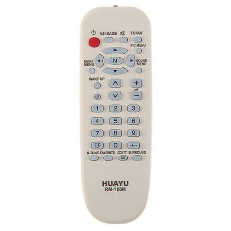 Пульт ДУ Huayu RM-168M для для телевизоров Panasonic EUR501101/EUR501121A/EUR501301/EUR501302/EUR501310 серый