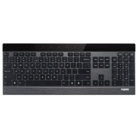 Клавиатура Rapoo Wireless Ultra-slim Touch Keyboard E9270P Black USB