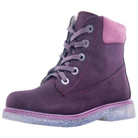 Ботинки КОТОФЕЙ размер 30, фиолетовый
