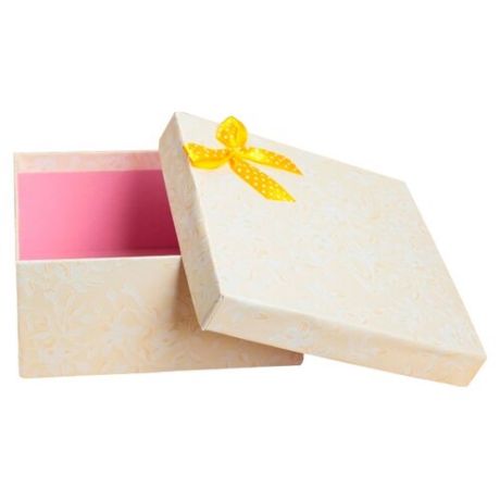 Набор подарочных коробок Yiwu Zhousima Crafts Квадратные, 3 шт бежевый