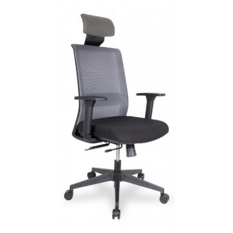 Компьютерное кресло College CLG-429 MBN-A офисное, обивка: текстиль, цвет: серый/черный