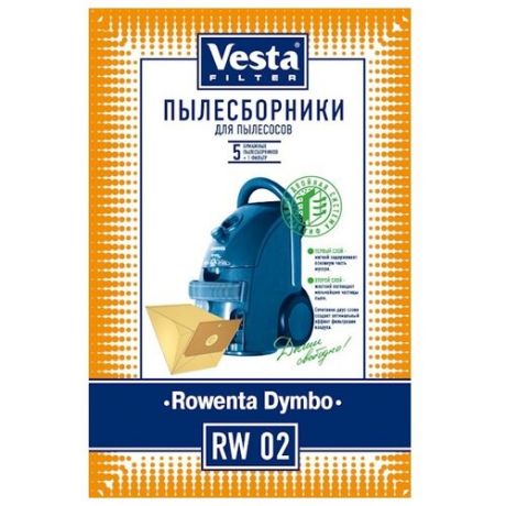 Vesta filter Бумажные пылесборники RW 02 5 шт.