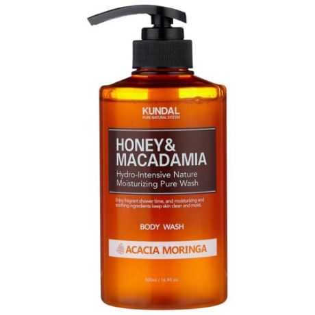 Гель для душа Kundal Body wash Acacia moringa, 500 мл