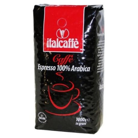 Кофе в зернах Italcaffe Espresso 100% Arabica, арабика, 1000 г