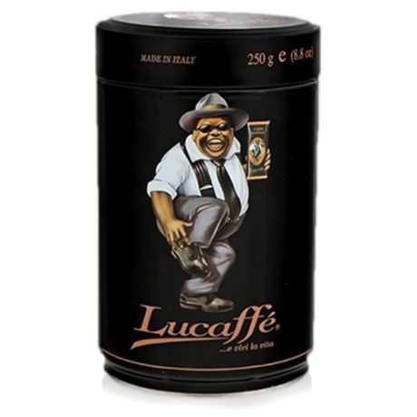 Кофе в зернах Lucaffe Mr.Exclusive, жестяная банка, арабика, 250 г